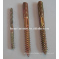 Zinc-Plate double head wood Thread screw